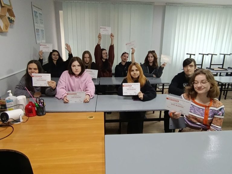 ЗАВЕРШЕННЯ НАВЧАННЯ З ТАКТИЧНОЇ МЕДИЦИНИ