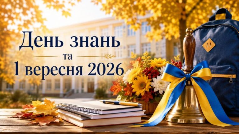 1 вересня 2026 року: старт у професію та урок, що надихає